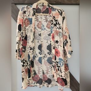 Women's open front lightweight cardigan, XS